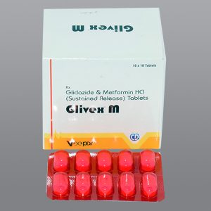 voopar sciences, glivex m, gliclazide & metformin tablets