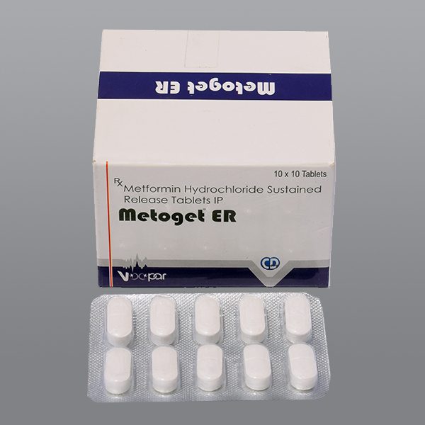 voopar sciences,metoget er, metformin tablets