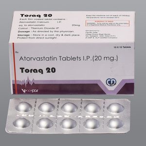 voopar sciences,toraq 20, atorvastatin CARDIO DIABETIC RANGE