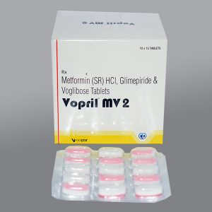 voopar sciences,vopril mv2,glimepiride,voglibose,metformin