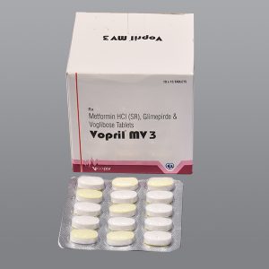 voopar sciences,vopril mv3,glimepiride,voglibose,metformin